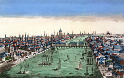 General View of London by French School